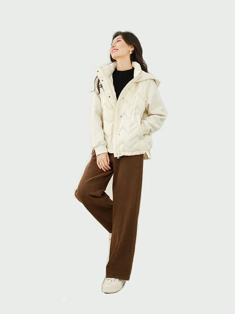 Turtleneck Duck Down Coat