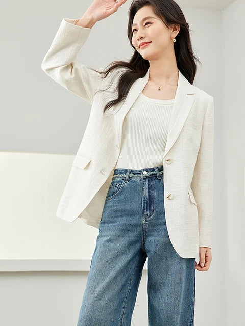 Apricot Office Lady Blazer