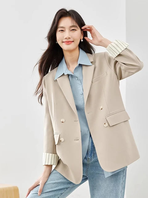 Women's Khaki Blazer