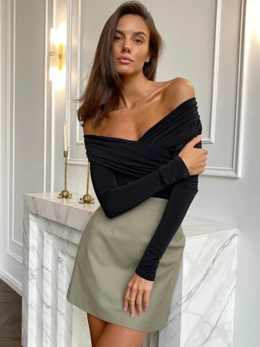 Chic Long-Sleeve Bodysuit