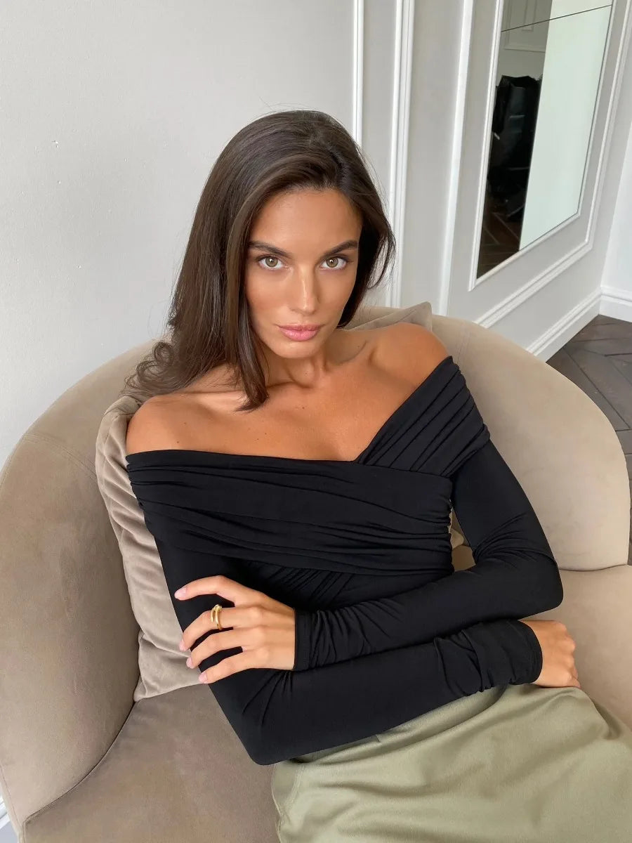 Chic Long-Sleeve Bodysuit