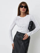 Switch Wolfeel Slim  Turtleneck Long Sleeve Tee 3 image